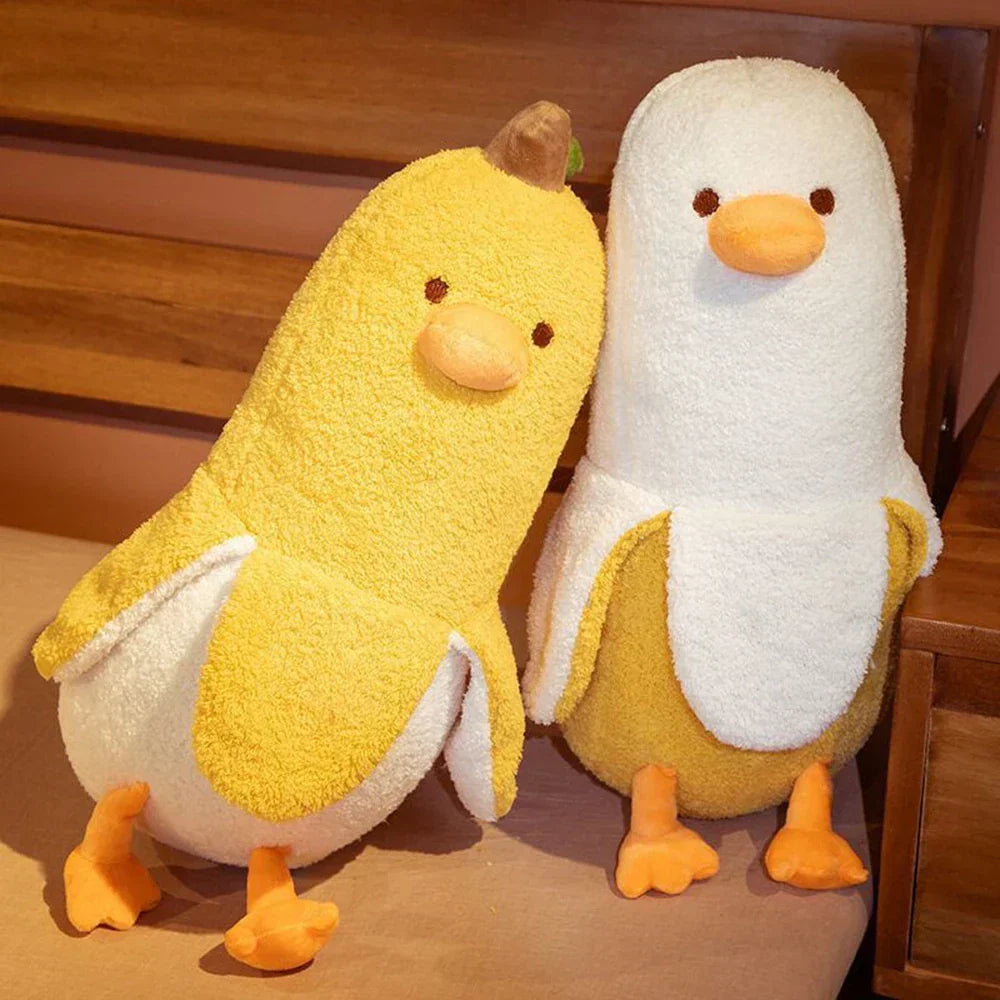 Cuddly Yellow Duck Soft Plush Pillow