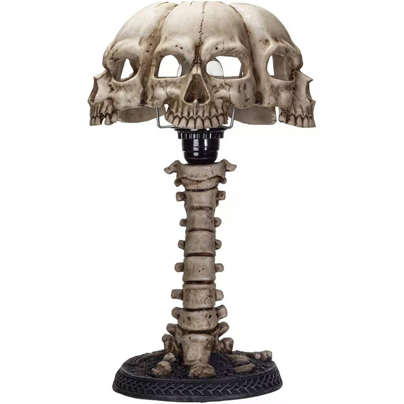 Dark Skull Desk Light