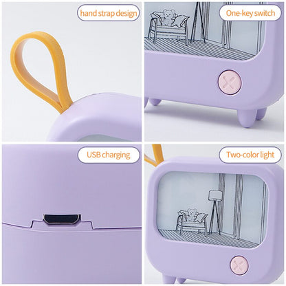 Small Colorful Table Night Light Lamp