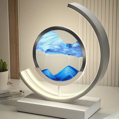 Soothing Glass Table Lamp