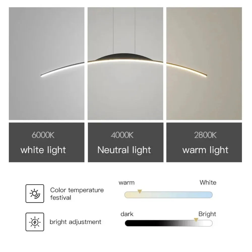 Stylish LED Hanging Light for Home Decor