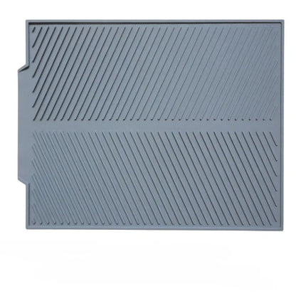 Soft Silicone Kitchen Drying Mat with Non Slip Backing