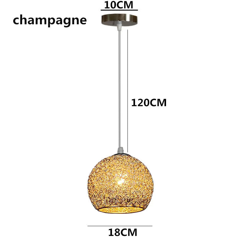 Bright Round LED Pendant Light