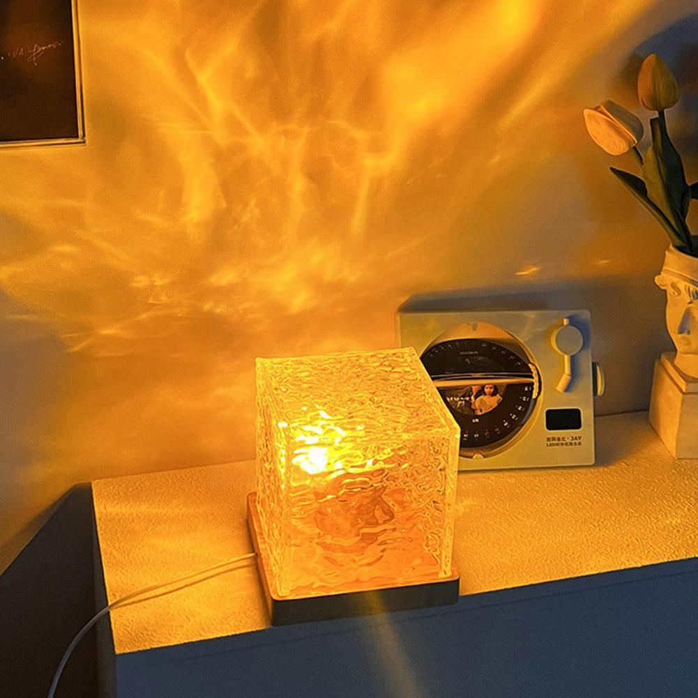 Bright Crystal Bedside Table Lamp