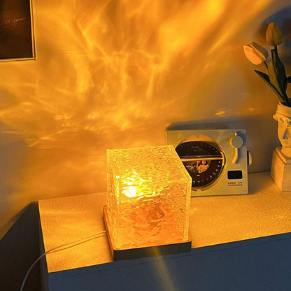 Bright Crystal Bedside Table Lamp