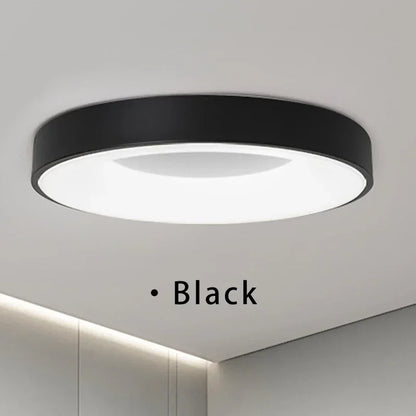 Stylish Round LED Ceiling Lamp with Remote Control