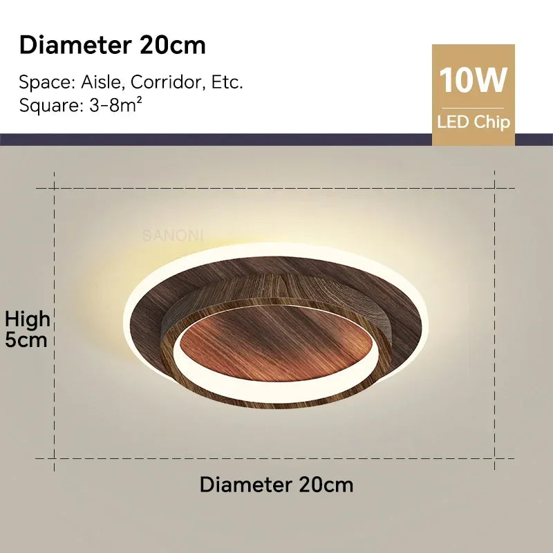 Bright LED Ceiling Light Fixture for Home