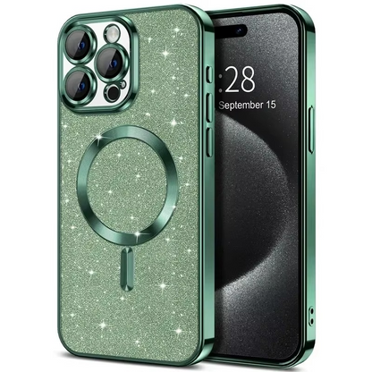 Shiny Metal Phone Case with MagSafe for iPhone