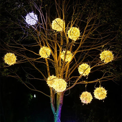 Outdoor Patio String Lantern Lights