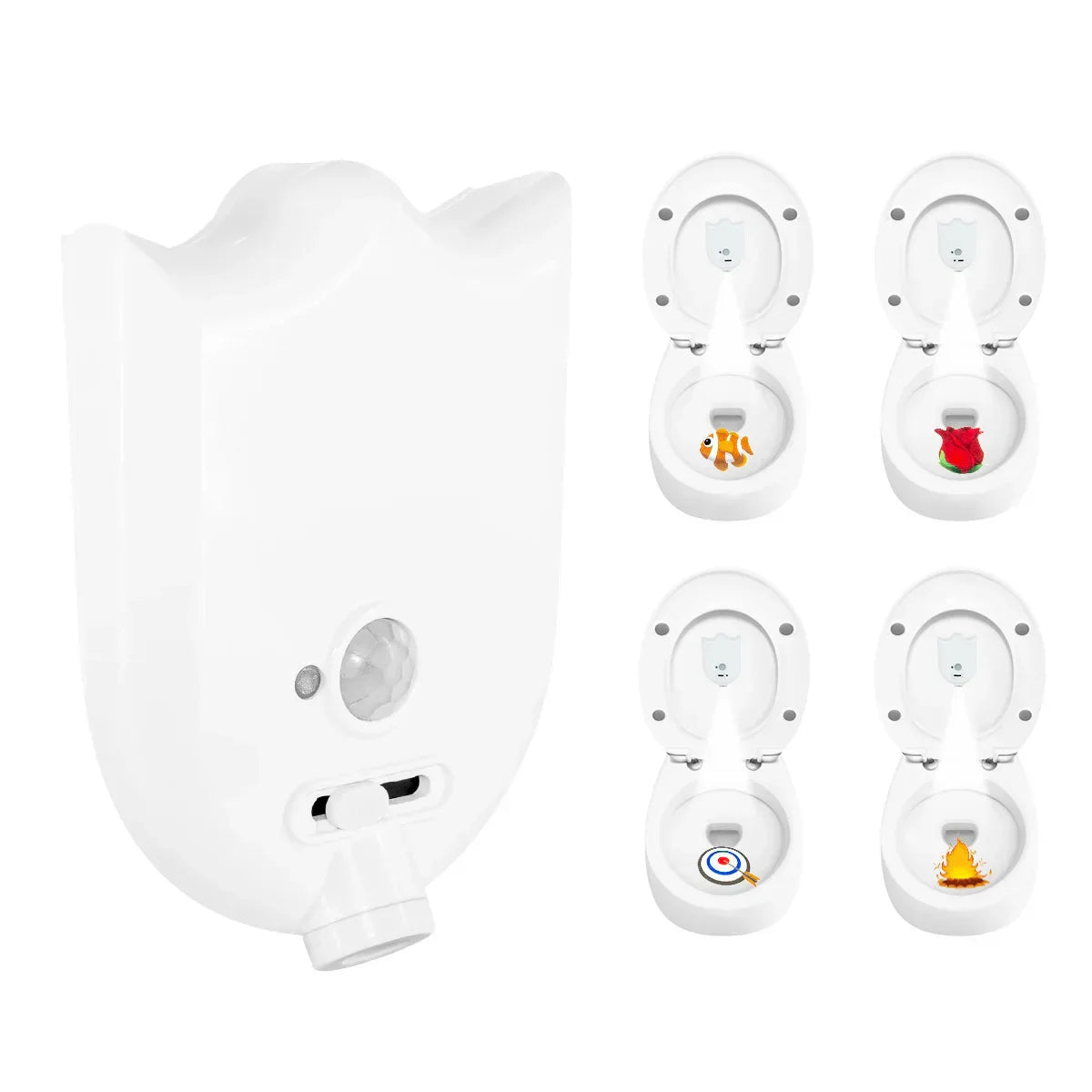 Motion Activated Toilet Night Light Projector