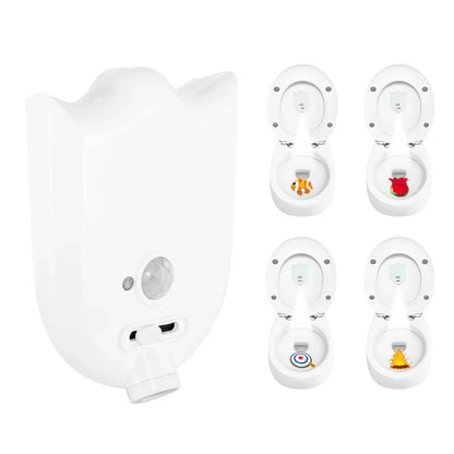 Motion Activated Toilet Night Light Projector