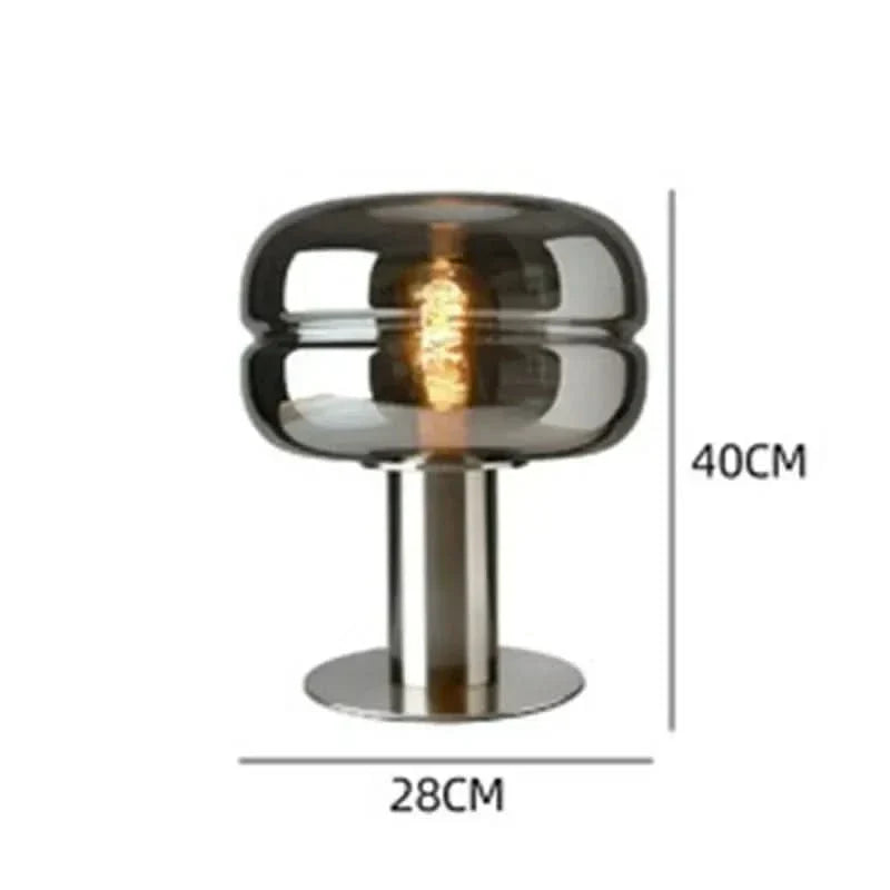Elegant Glass Desk Lamp – Nordic Style E27