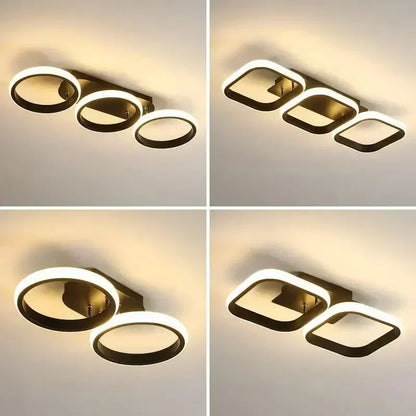 Elegant LED Ceiling Chandelier Light Fixture
