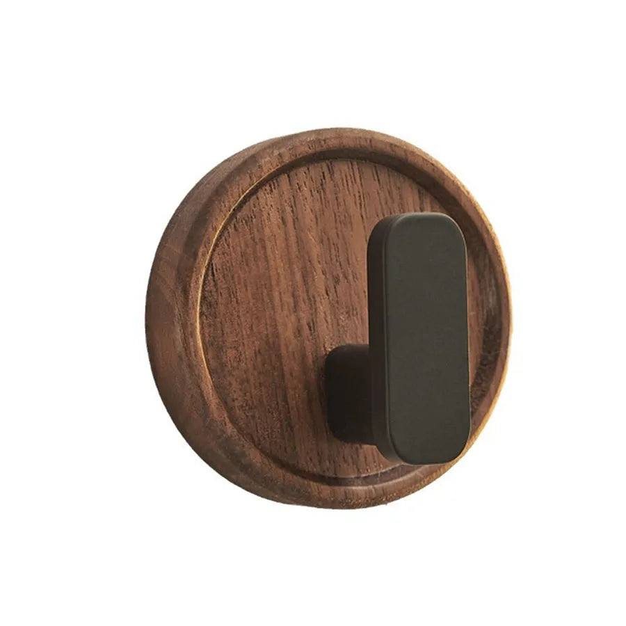 Stick On Wooden Wall Hooks for Keys and Towels
