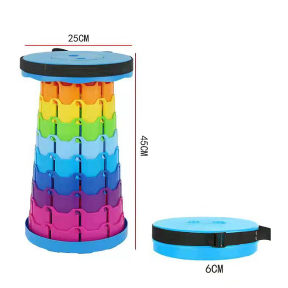 Portable Folding Stool for Crutches