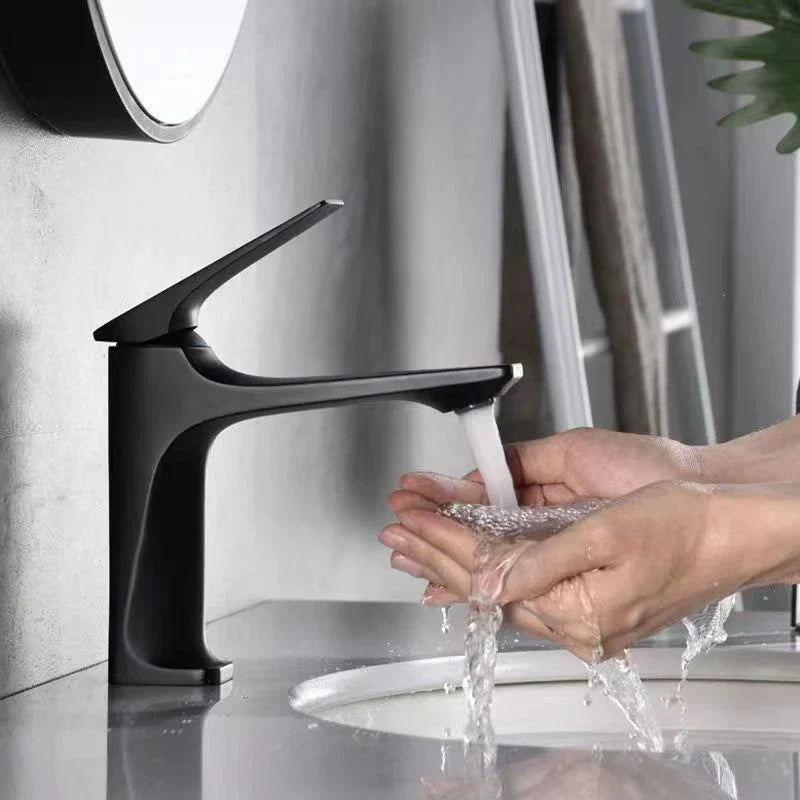 Stylish Single Handle Bathroom Faucet