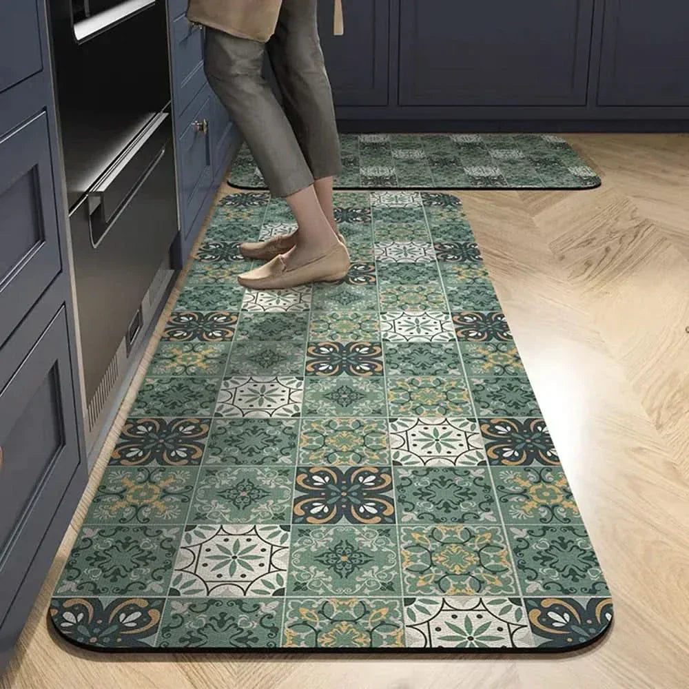 Grip Kitchen Mats and Runners - Waterproof Floor Covers