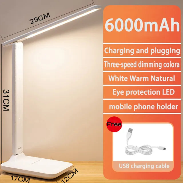 Portable Rechargeable Dimmable LED Table Lamp - Cofik