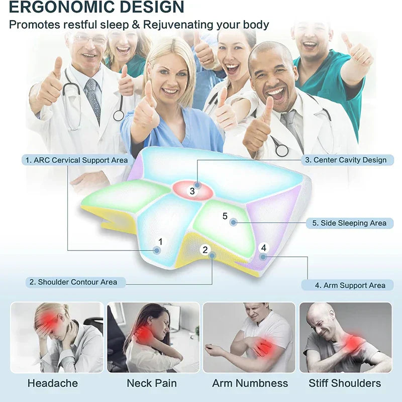 Contour Memory Foam Neck Pillow