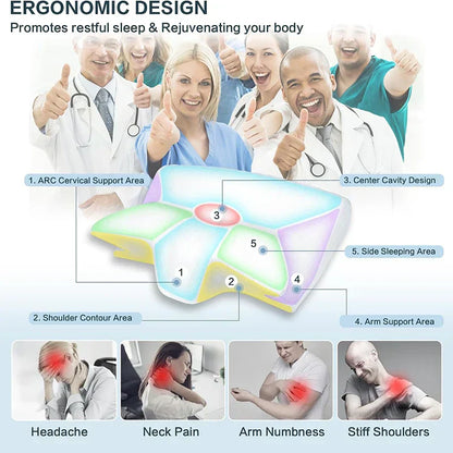Contour Memory Foam Neck Pillow
