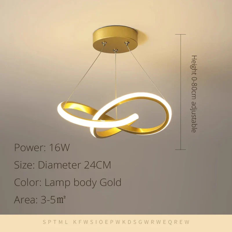 Stylish LED Hanging Chandelier Lamp