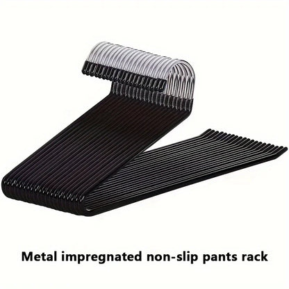 Slim Metal Closet Hangers with Rust Proof Coating