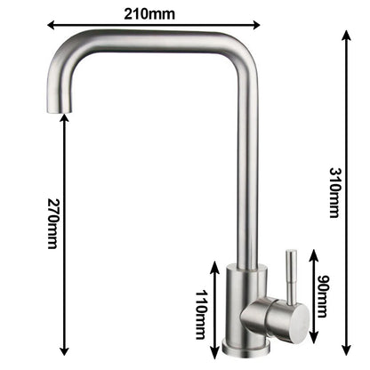 Premium Stainless Steel Kitchen Faucet