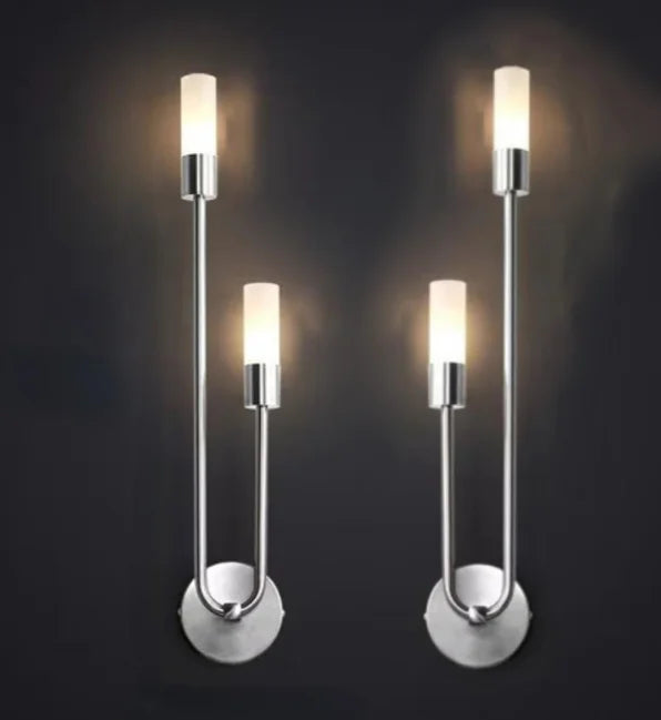 Elegant Gold LED Sconce Light
