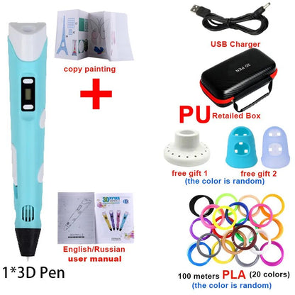 Colorful Kids Art Drawing Pen