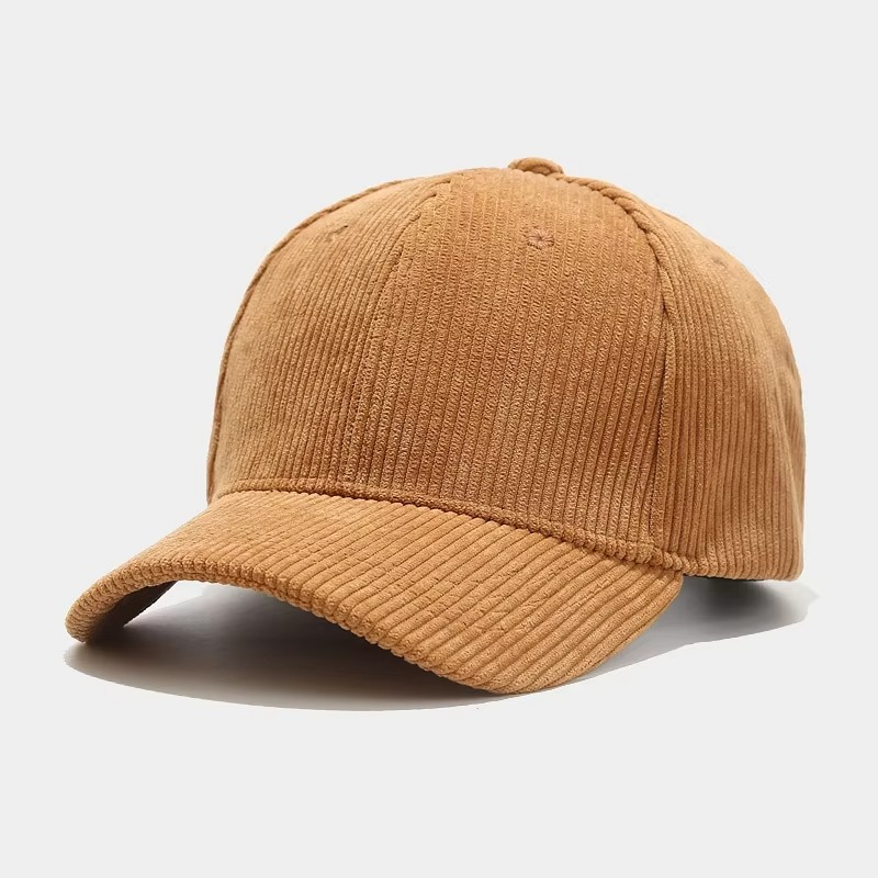 Retro Cord Baseball Hat Adjustable Fit