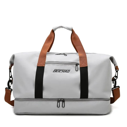 Waterproof Gym Tote Bag for Women with Wet Dry Pockets - Cofik