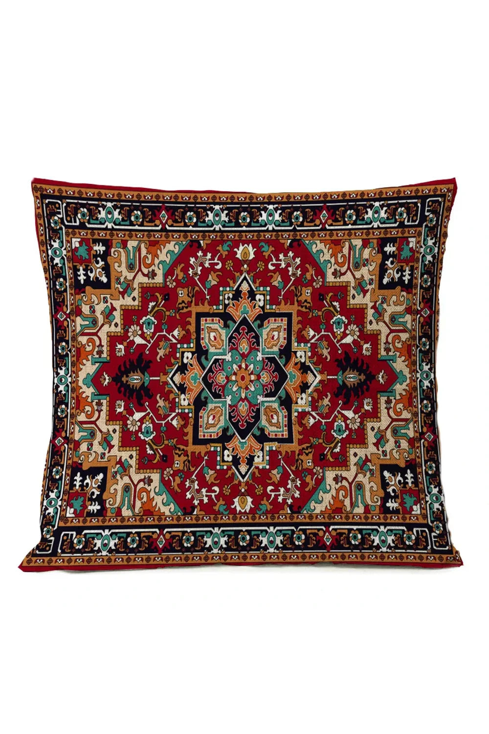 Colorful Global Pattern Pillow Cover