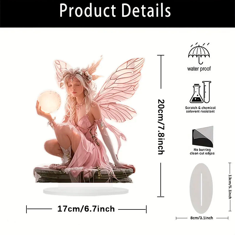 Beautiful Angel Figurine Table Decor 18cm Gift