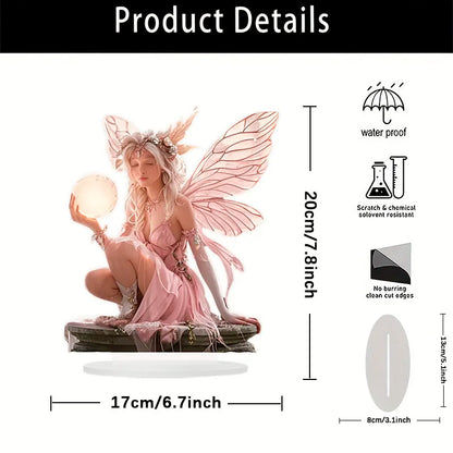 Beautiful Angel Figurine Table Decor 18cm Gift