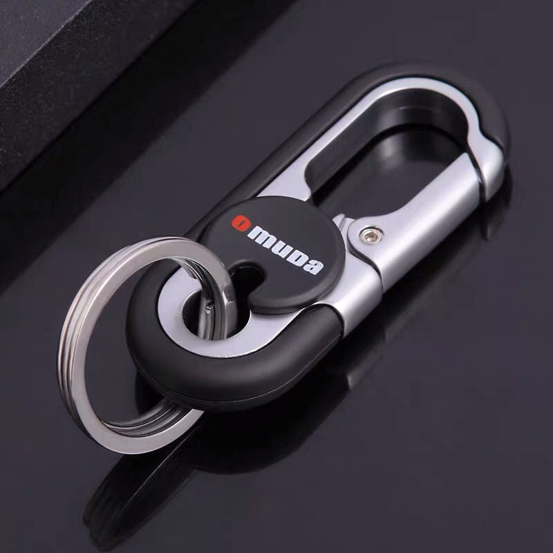 Durable Metal Dual Ring Key Holder Chain - Cofik