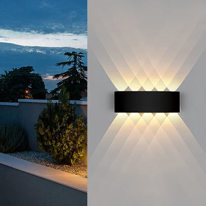 Outdoor LED Wall Lantern - Waterproof Patio and Garden Light