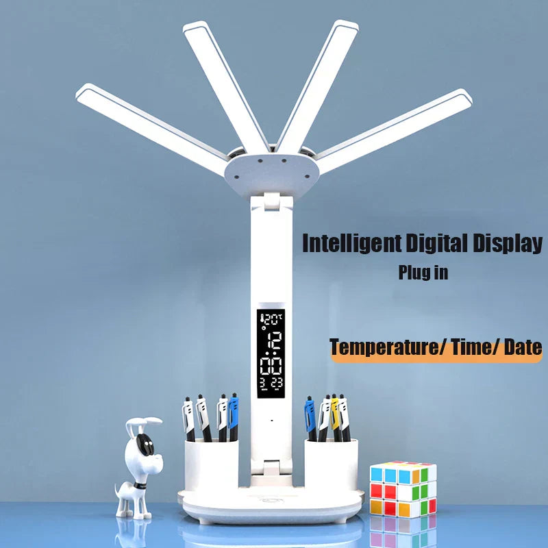 Space Saving 3-in-1 LED Desk Lamp
