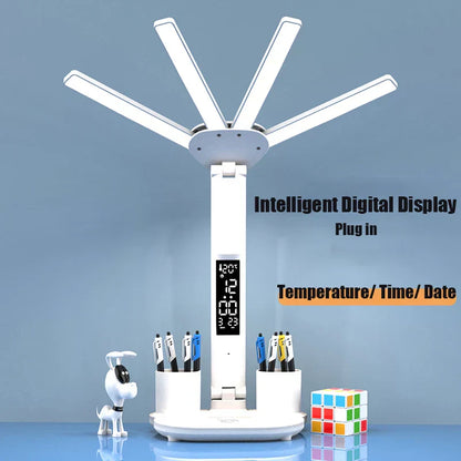 Space Saving 3-in-1 LED Desk Lamp