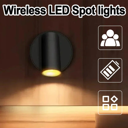 Slim LED Stick On Wall Light with USB Recharge - Cofik