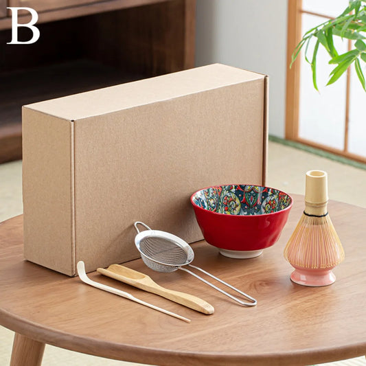 Traditional Japanese Matcha Tea Ceramic Set - Cofik