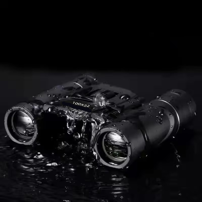 Portable 100x22 HD Binoculars for Outdoor Adventure