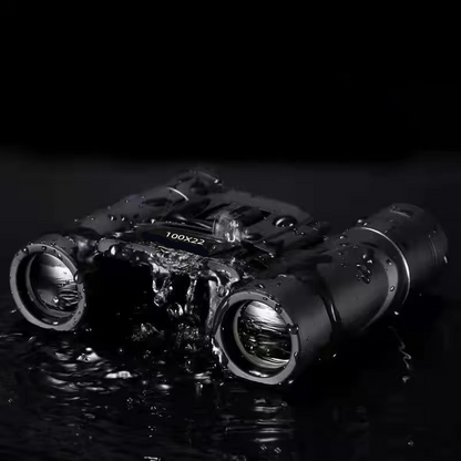 Portable 100x22 HD Binoculars for Outdoor Adventure