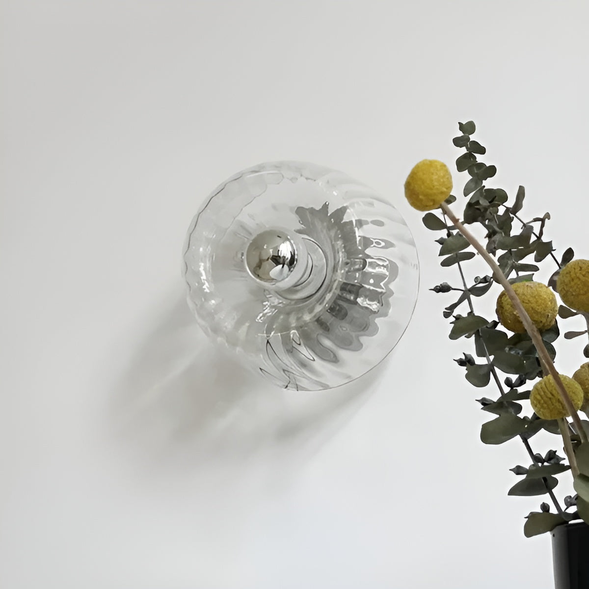 Simple Glass Wall Light – Chic Modern Lamp
