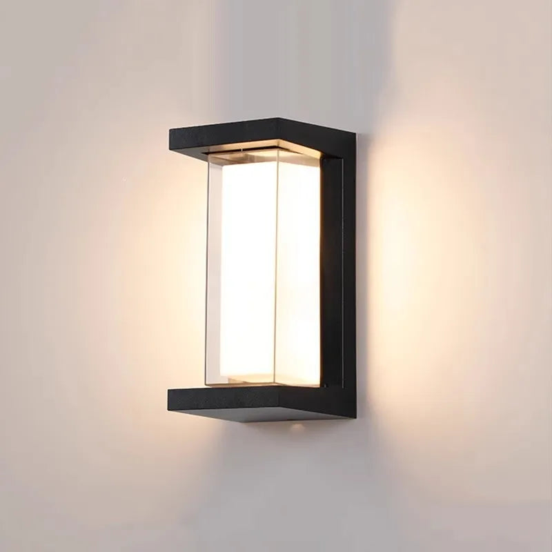 Bright Outdoor Security Wall Lamp with Motion Sensor