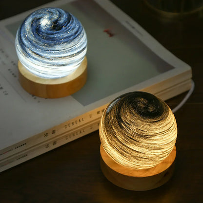 Colorful Galaxy Glow Table Lamp