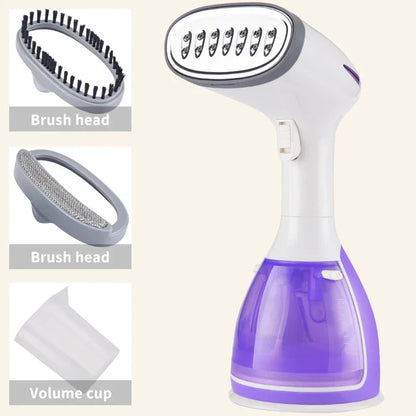 Compact Garment Steamer 280W Quick Heat 1.5L Tank