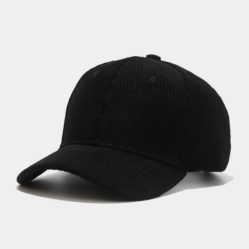 Retro Cord Baseball Hat Adjustable Fit