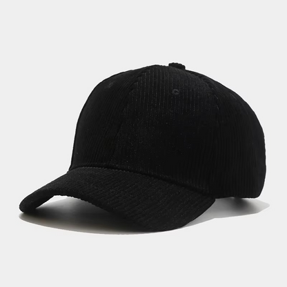 Retro Cord Baseball Hat Adjustable Fit