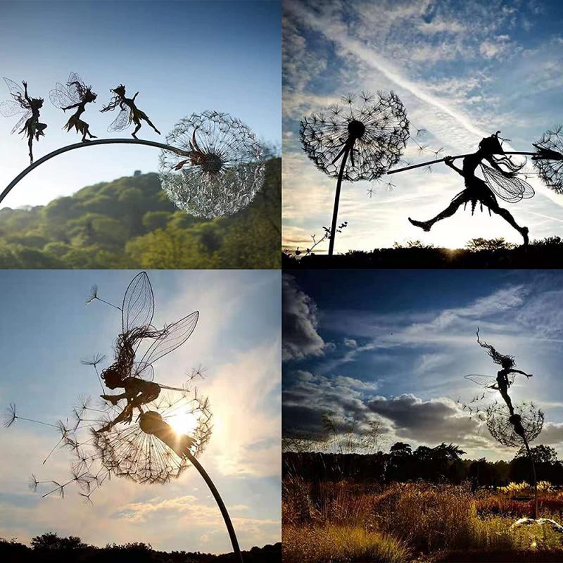Whimsical Fairy String Art Decoration
