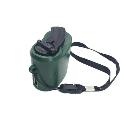 Compact Hand Crank Power Bank with USB and LED Light